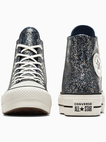 Sneaker alta 'Converse Chuck Taylor All Star Lift' di CONVERSE in argento