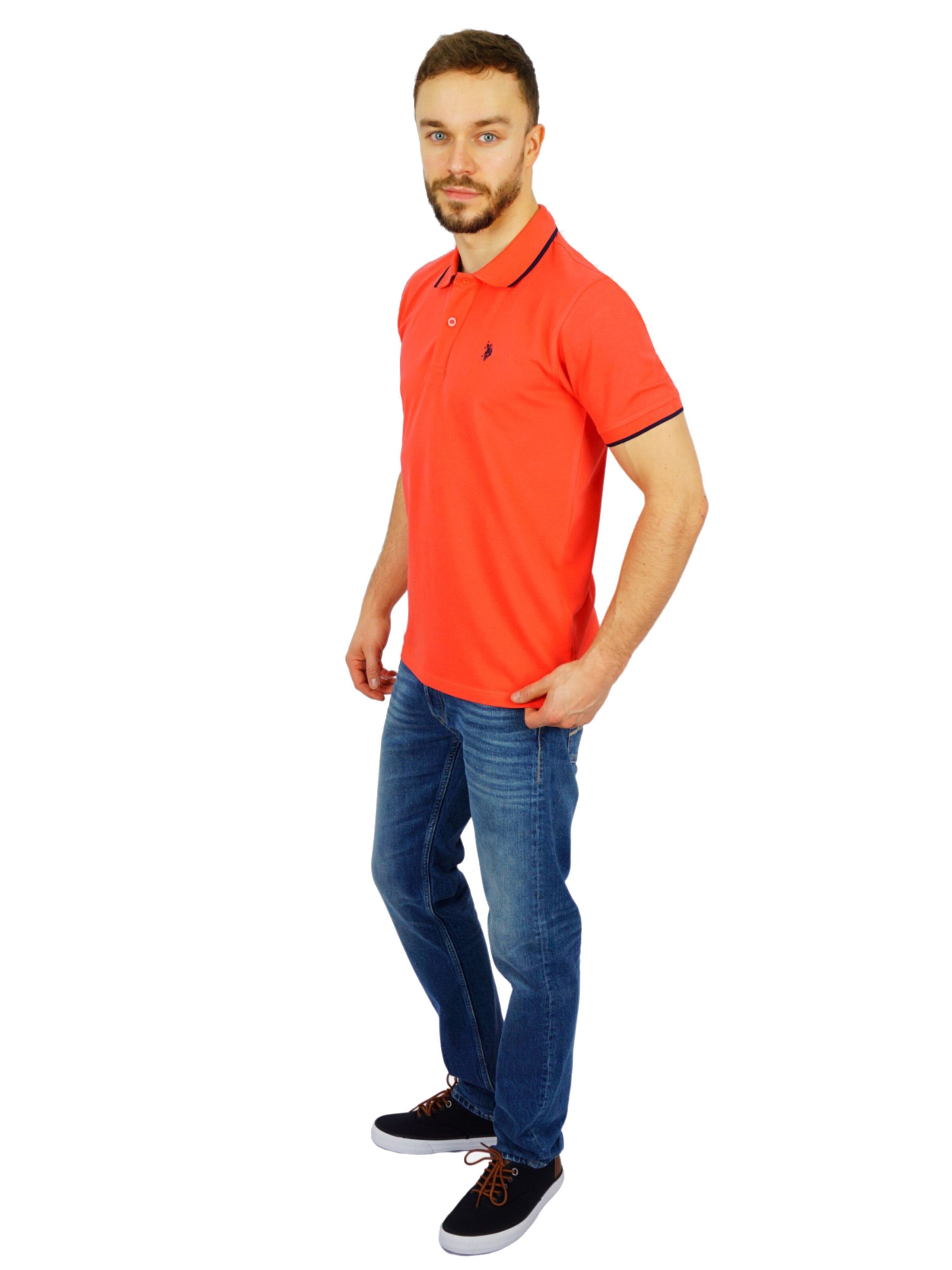 T-Shirt U.S. POLO ASSN. en orange
