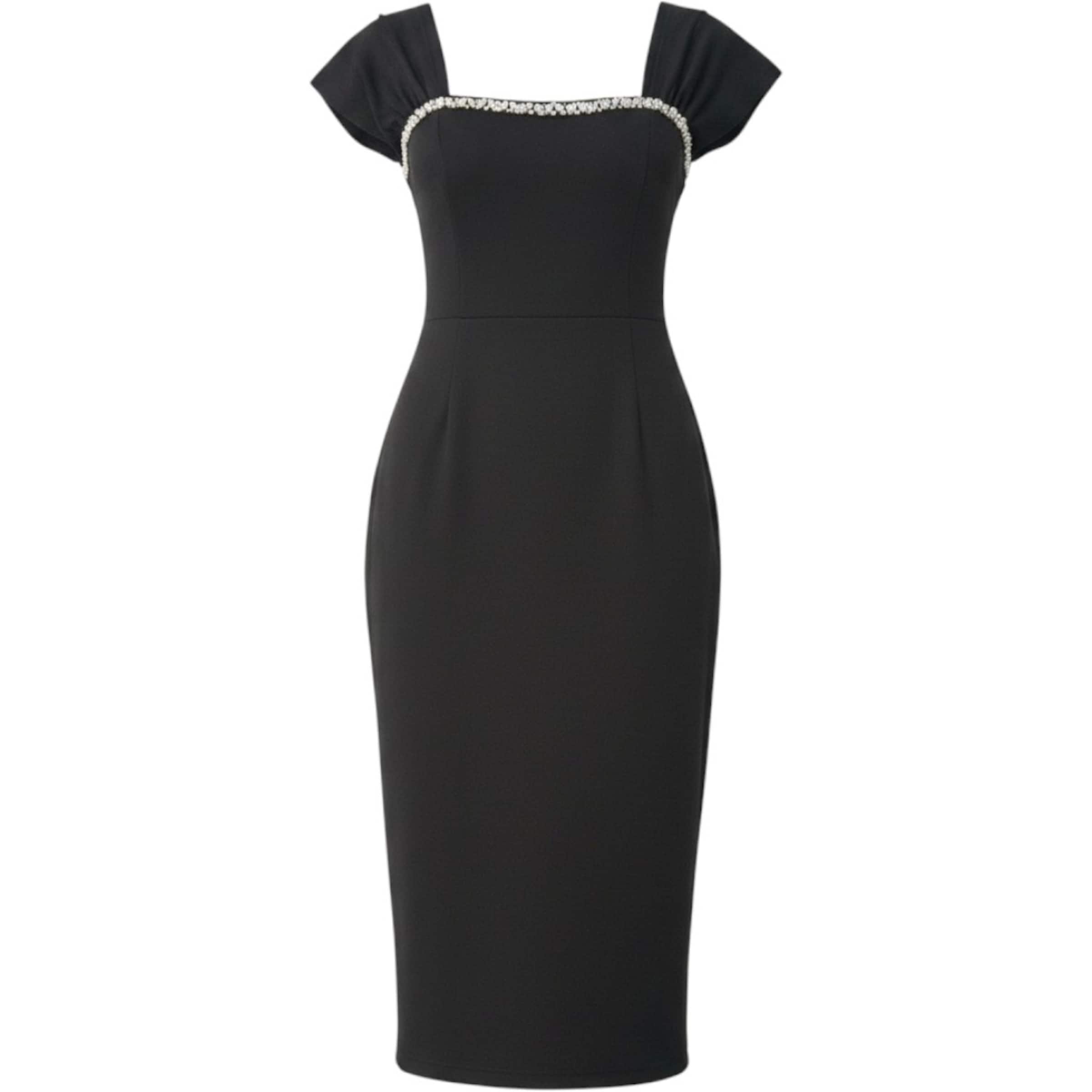 WOMAN VISION Kleid in Schwarz: Vorderseite