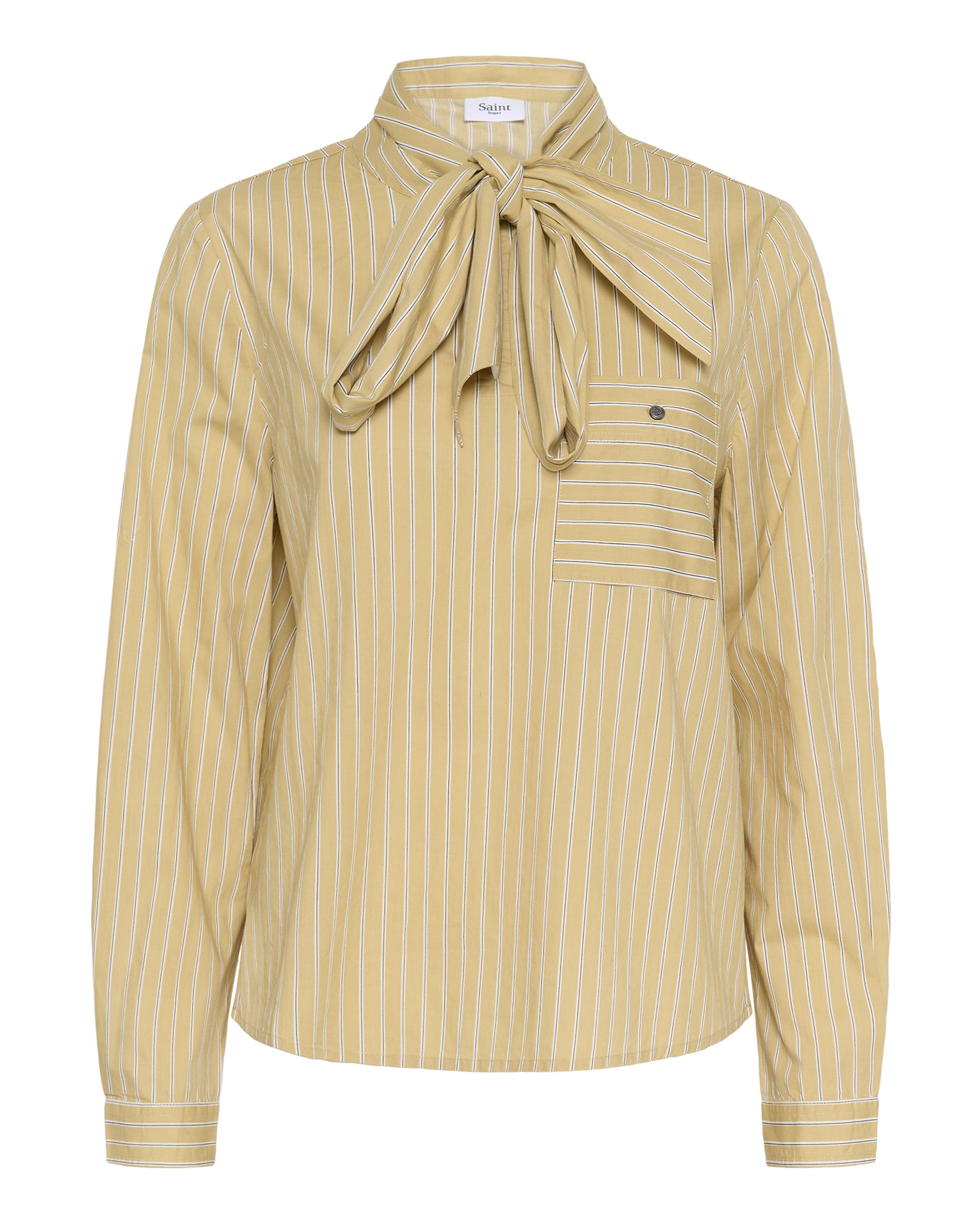 SAINT TROPEZ Bluse in Gelb: Vorderseite