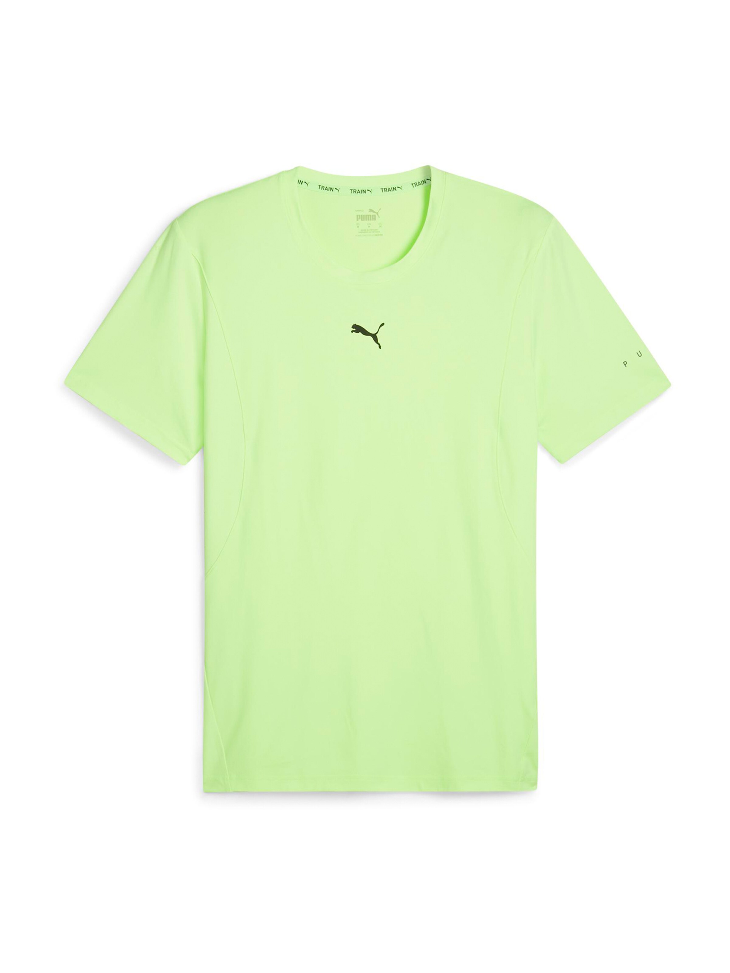 PUMA Функционална тениска 'Cloudspun' в зелено: отпред