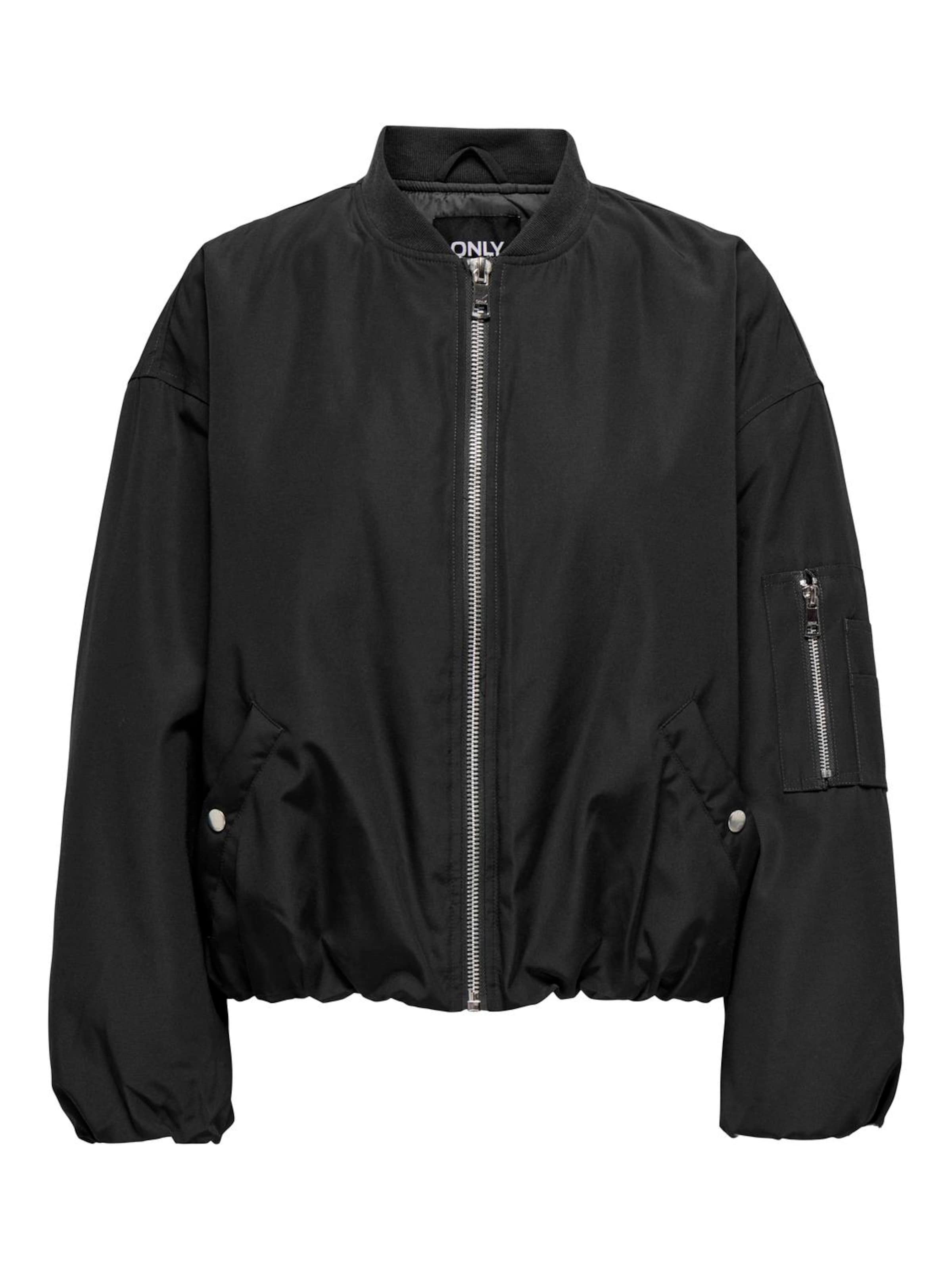 ONLY Kevad-sügisjope 'ONLHolly', värv must: eest vaates