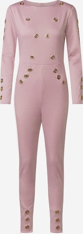 KADIJE BARRY Jumpsuit 'Golden Rose' in Roze: voorkant