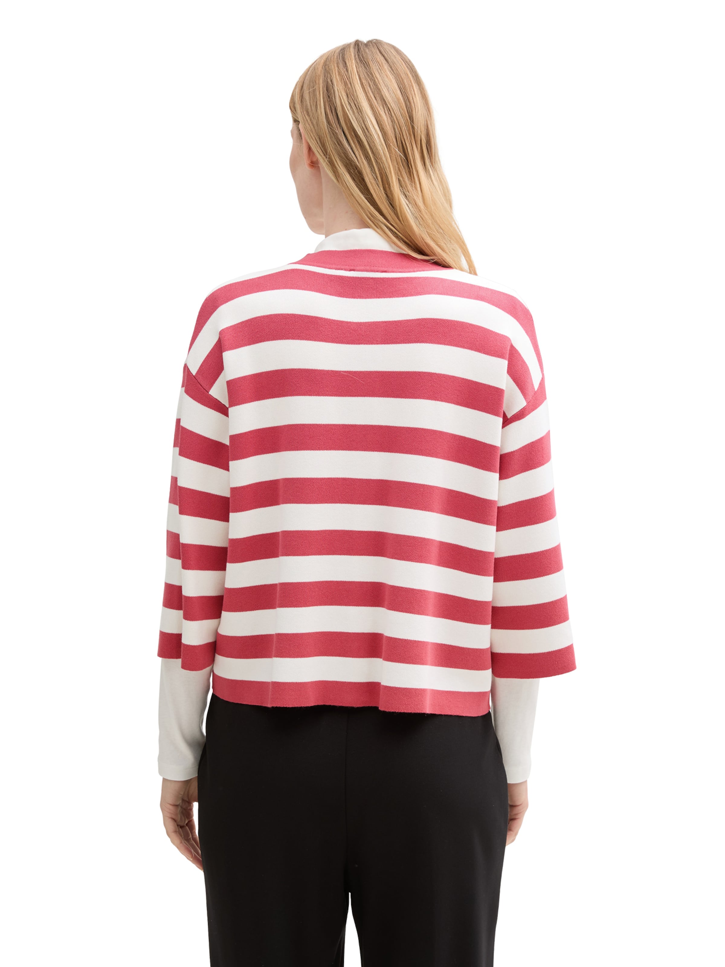 Cardigan TOM TAILOR en rouge