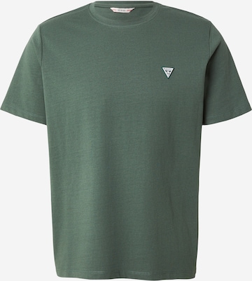 GUESS T-Shirt in Grün: Vorderseite