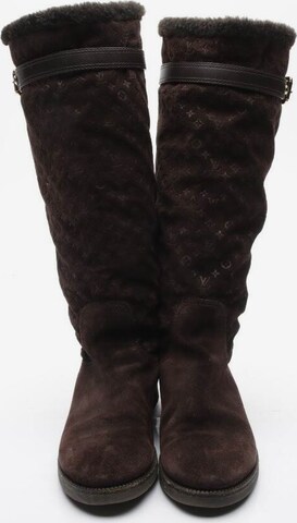 Louis Vuitton Dress Boots in 40 in Brown