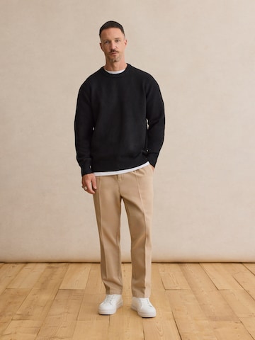 DAN FOX APPAREL Trui 'Marc' in Zwart