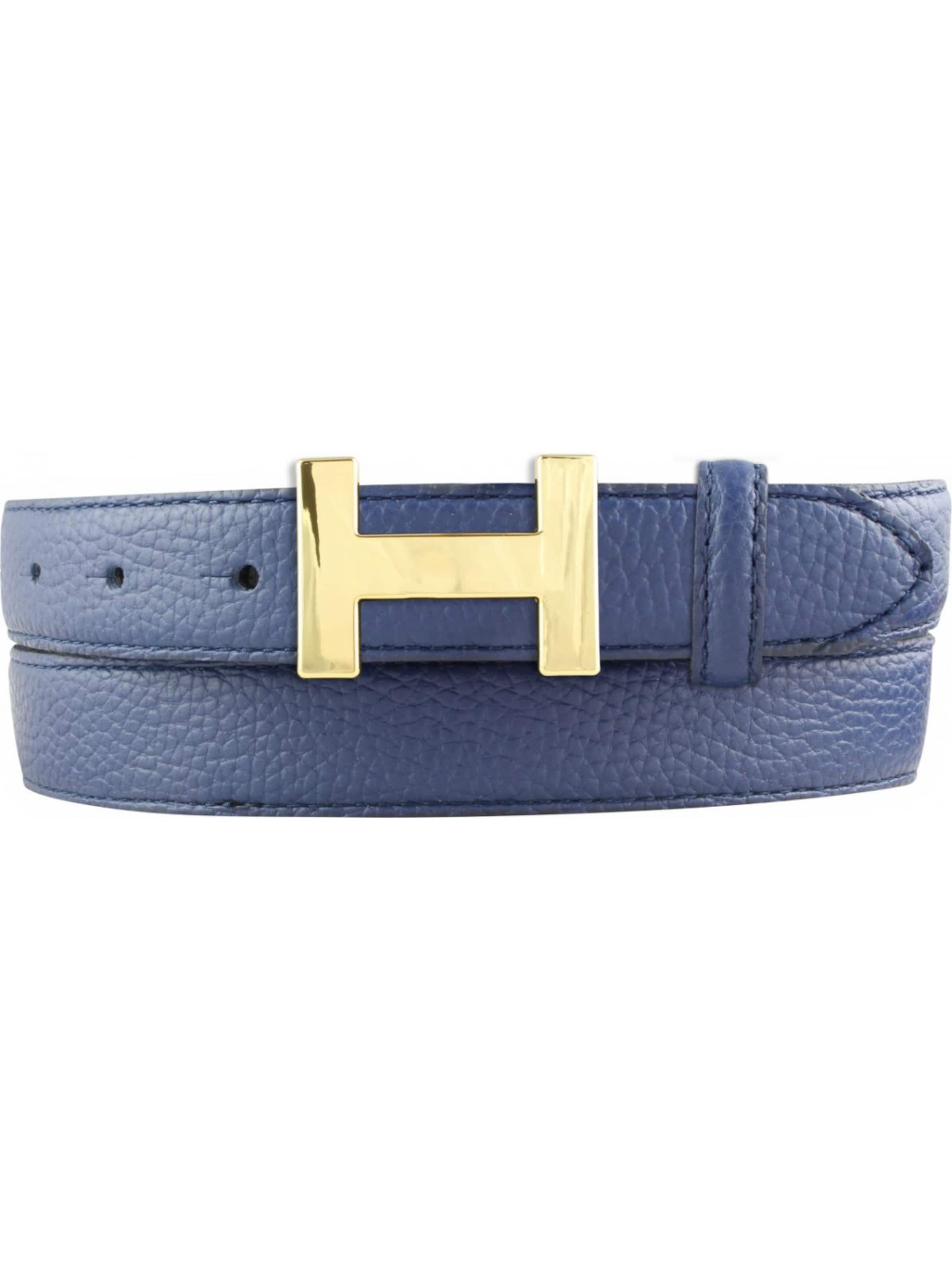 BELTINGER Gürtel 'Horus'‌‌‌‌‌‌‌‌‌‌ in Blau: Vorderseite