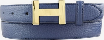 BELTINGER Gürtel 'Horus' in Blau: Vorderseite