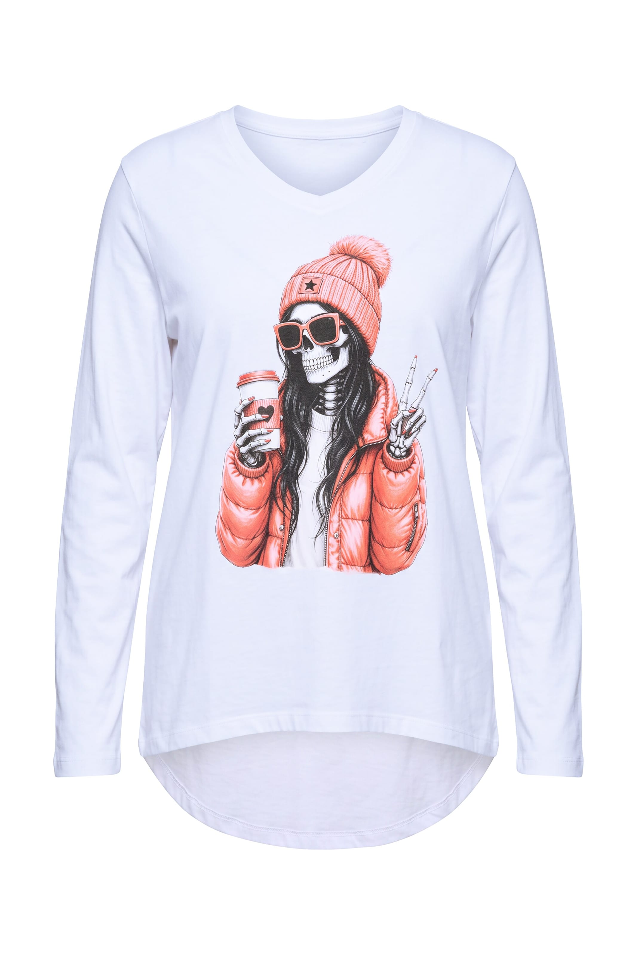 MIAMODA Shirt in White: front