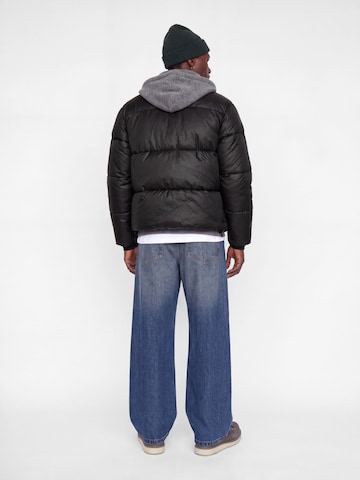 JACK & JONES Winter jacket 'JCOLEGACY' in Black