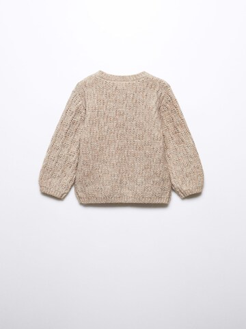 MANGO KIDS Cardigan 'AMA' i beige