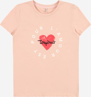 KIDS ONLY Shirt 'BENJI' in Pink: front