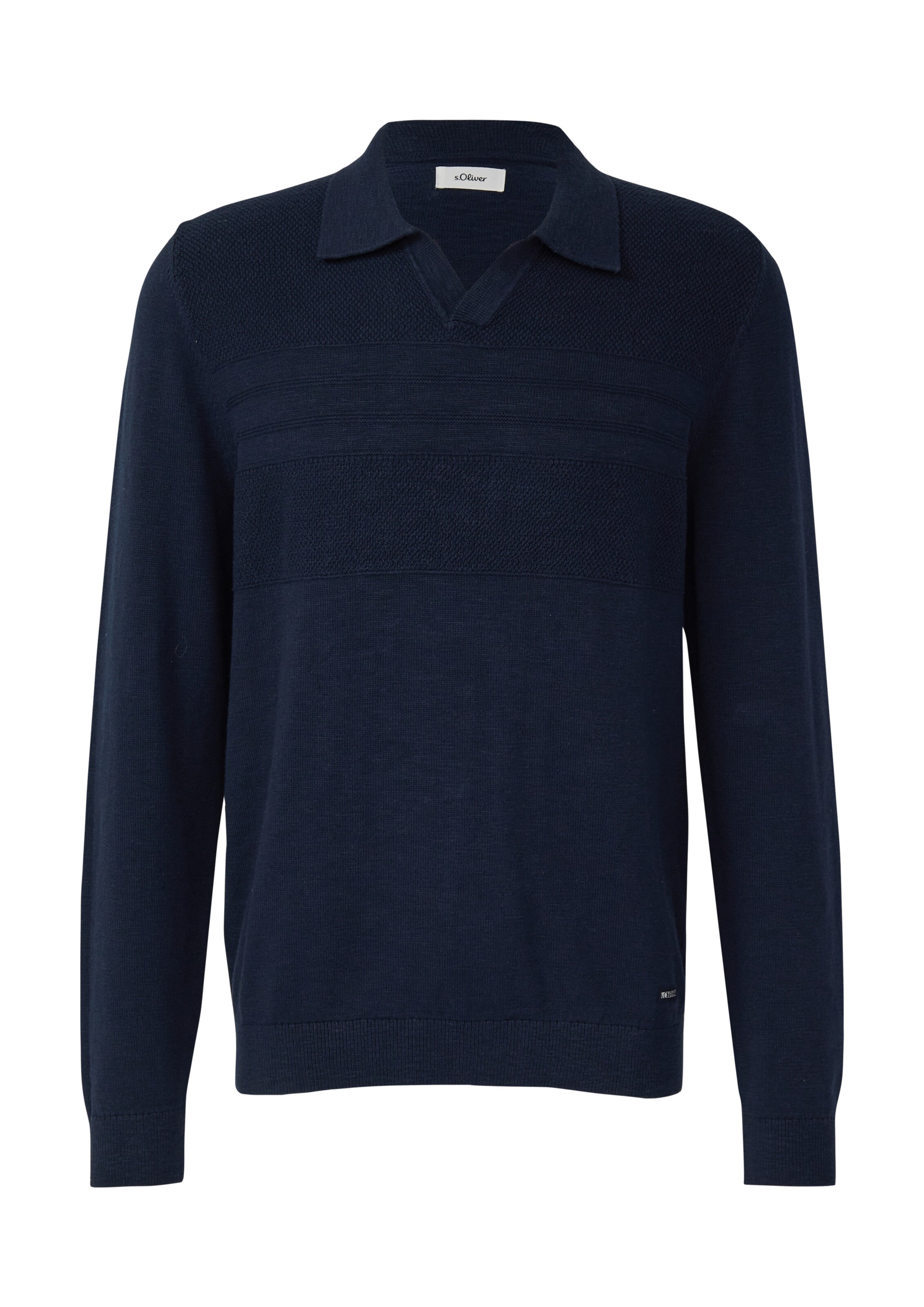 s.Oliver Trui in Blauw: voorkant