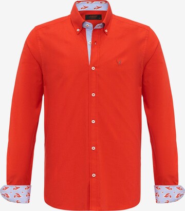 Regular fit Camicia di By Diess Collection in rosso: frontale