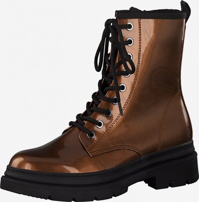 TAMARIS Lace-Up Ankle Boots in Bronze, Item view