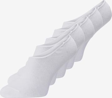 JACK & JONES - Meias curtas em branco: frente