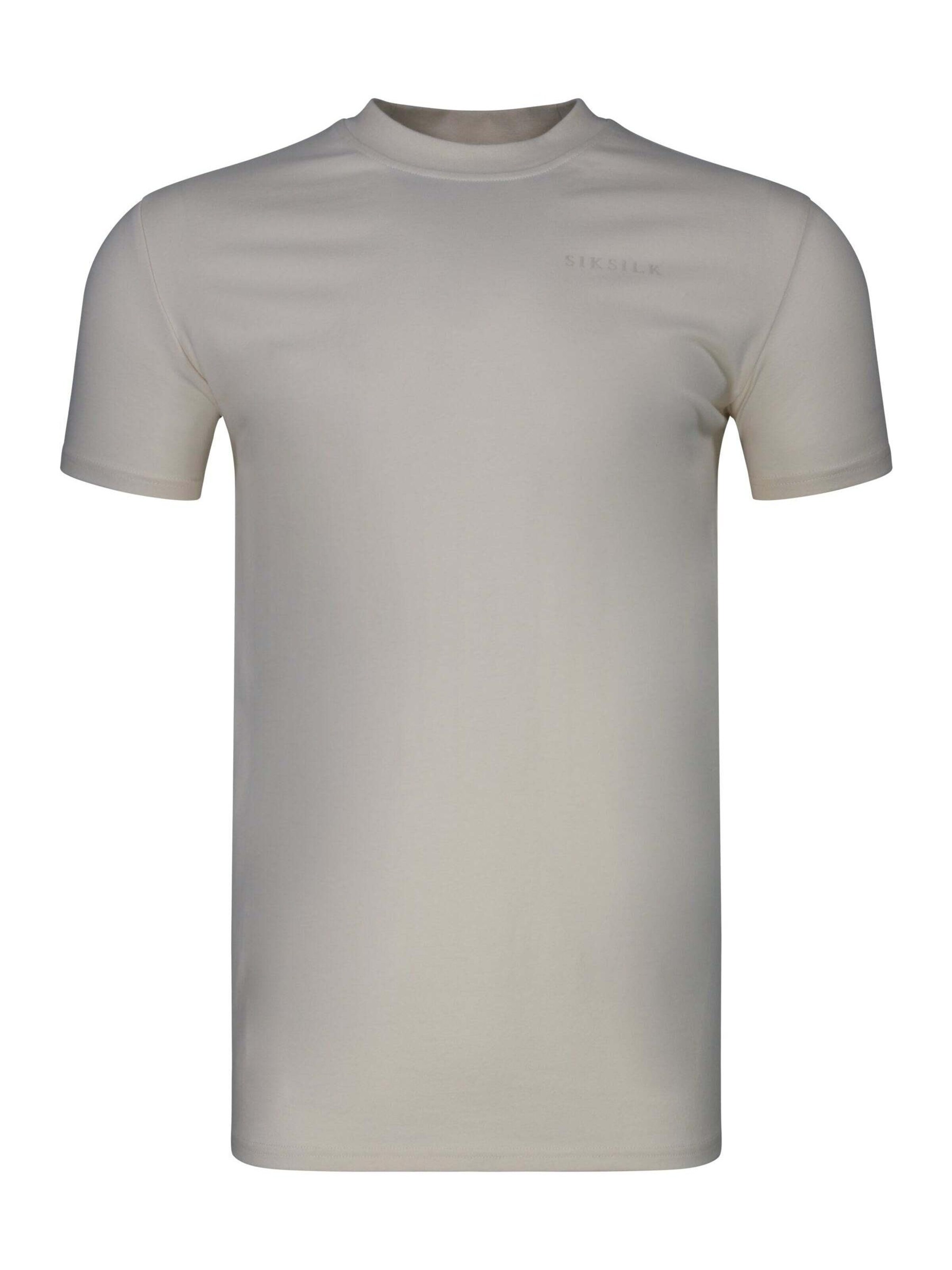 SikSilk T-Shirt in Beige