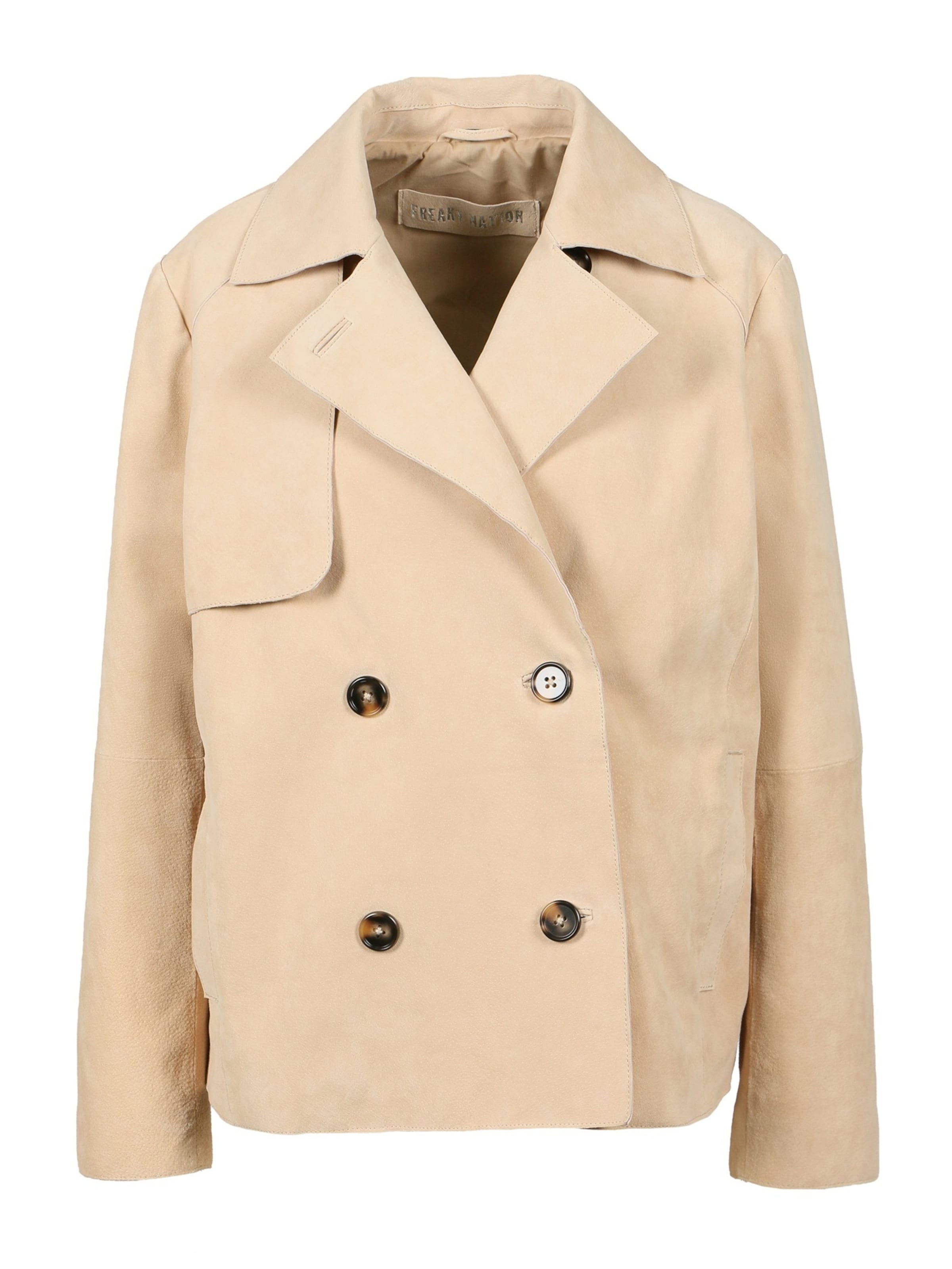 FREAKY NATIONPrijelazni kaput - bež boja: prednji dio