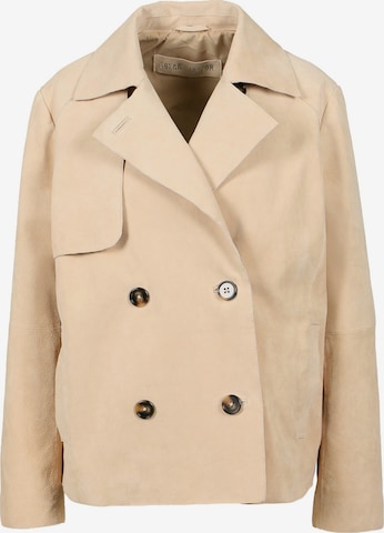 smėlio FREAKY NATION Demisezoninis paltas: priekis