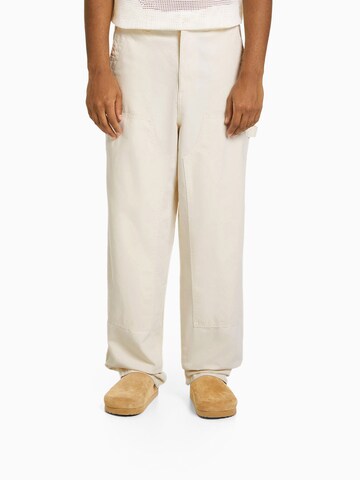 Loosefit Pantaloni di Bershka in beige: frontale