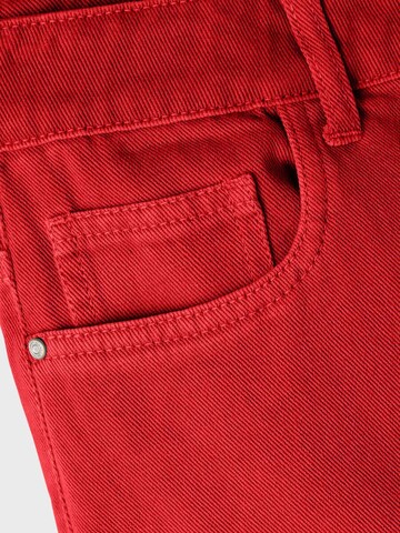 NAME IT Wide leg Jeans in Rood