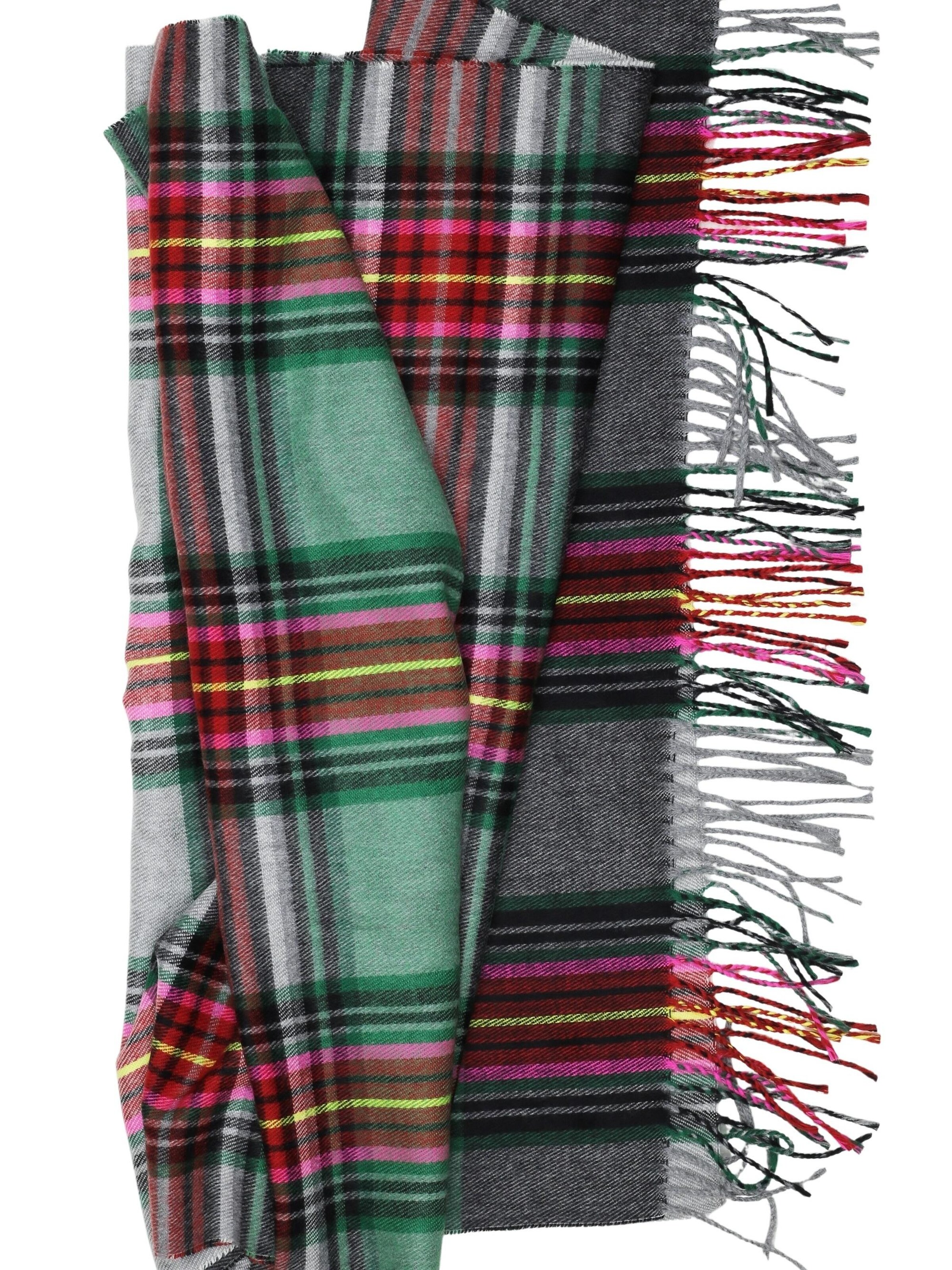 COLLEZIONE ALESSANDRO Scarf 'Multi' in Green