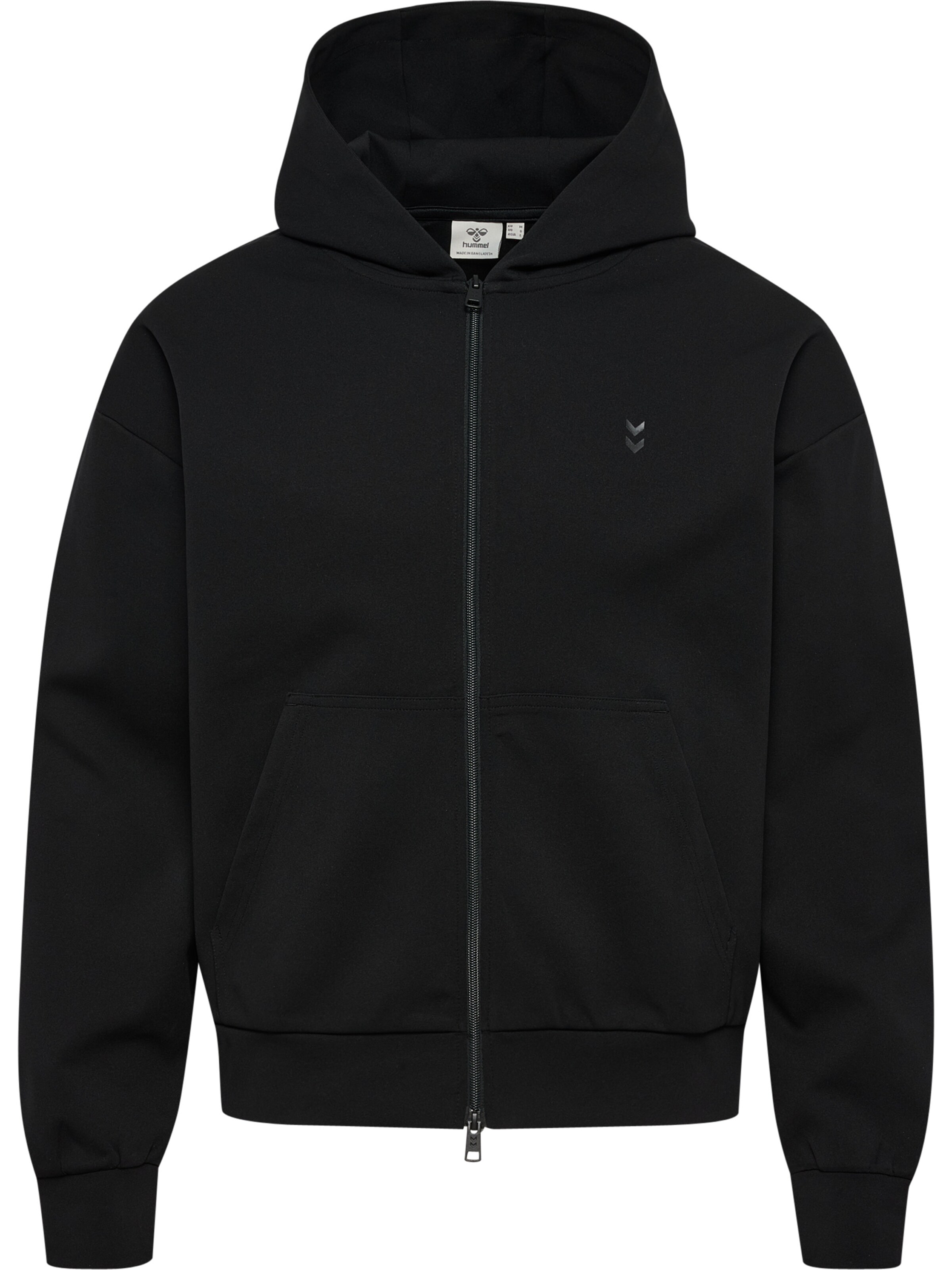 Hummel Sweatjacke in Schwarz: Vorderseite