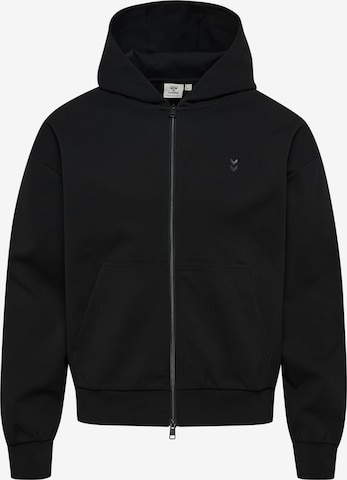 Hummel Sweatjacke in Schwarz: Vorderseite