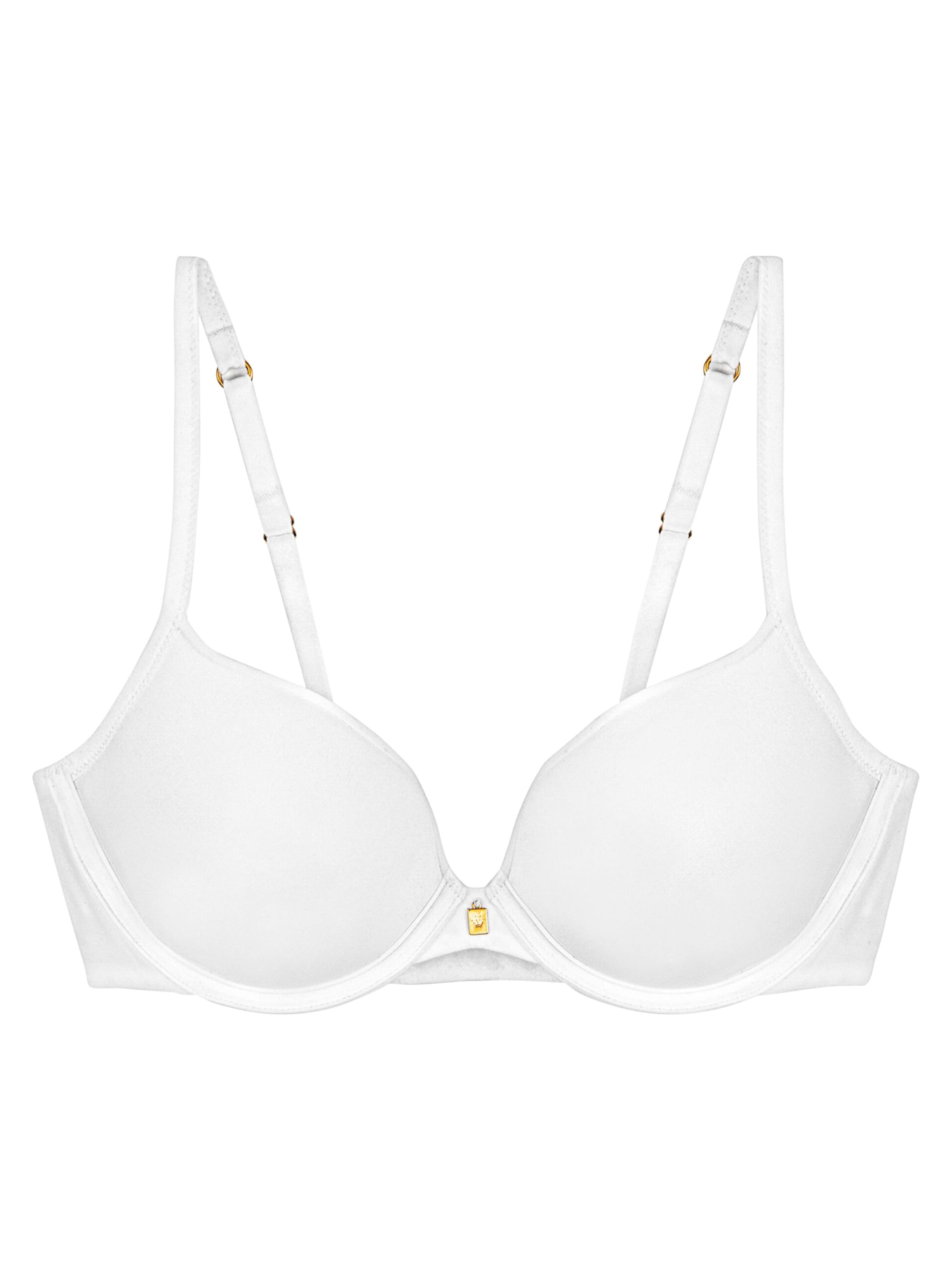 TRIUMPH T-shirt Bra 'Body Make-Up Essentials' in White: front