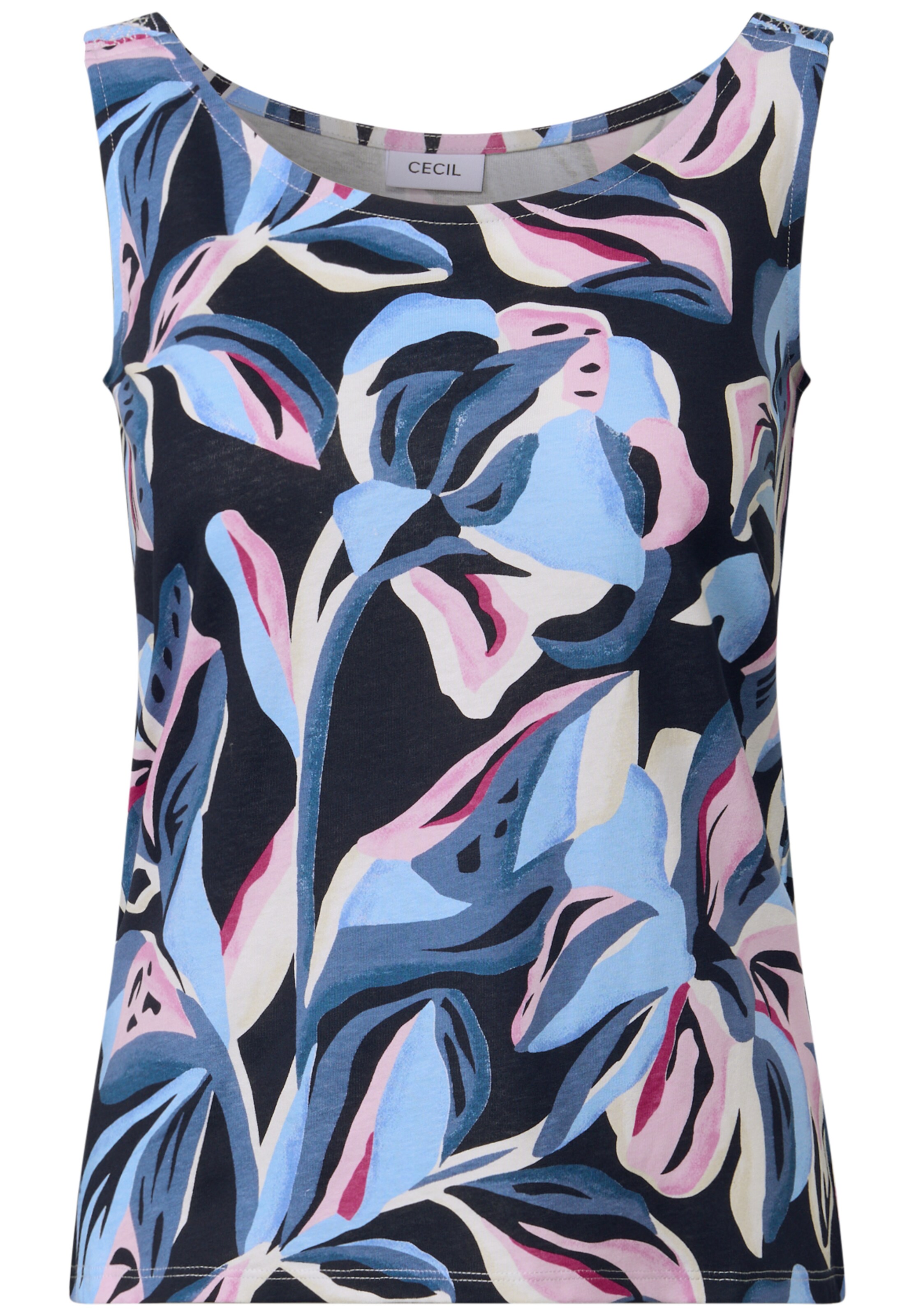 CECIL Top in Blue: front