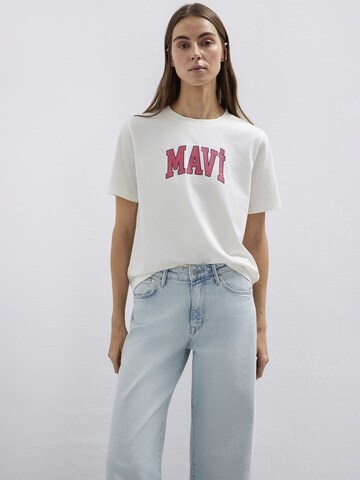 Mavi Shirt in White: front