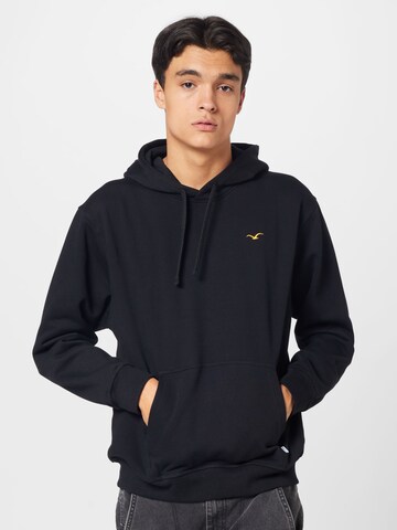 Cleptomanicx Sweatshirt in Schwarz: Vorderseite