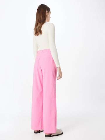 modström Zvonové kalhoty Kalhoty se sklady v pase 'Anker' – pink