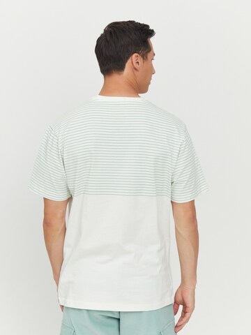 mazine T-Shirt ' Felton Striped T ' in Weiß