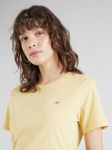 GANT Majica | rumena barva