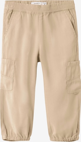 NAME IT Tapered Pants 'Bella' in Beige: front
