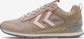 Hummel Matalavartiset tennarit 'Fallon' värissä beige: etupuoli