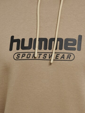Hummel Sportsweatshirt in Bruin