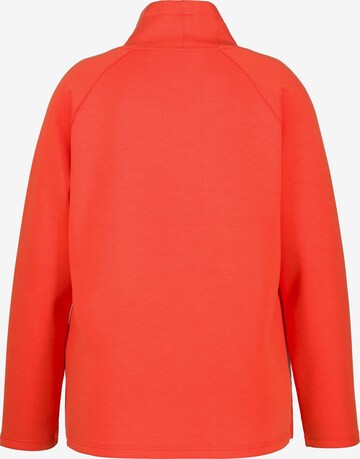 Ulla Popken Sweatshirt in Oranje