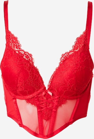 Soutien-gorge 'Arabella' Hunkemöller en rouge : devant