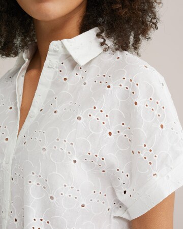 Chemisier WE Fashion en blanc