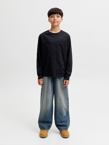 Jack & Jones Junior - Ajuste regular Camiseta 'JJEORGANIC' en negro