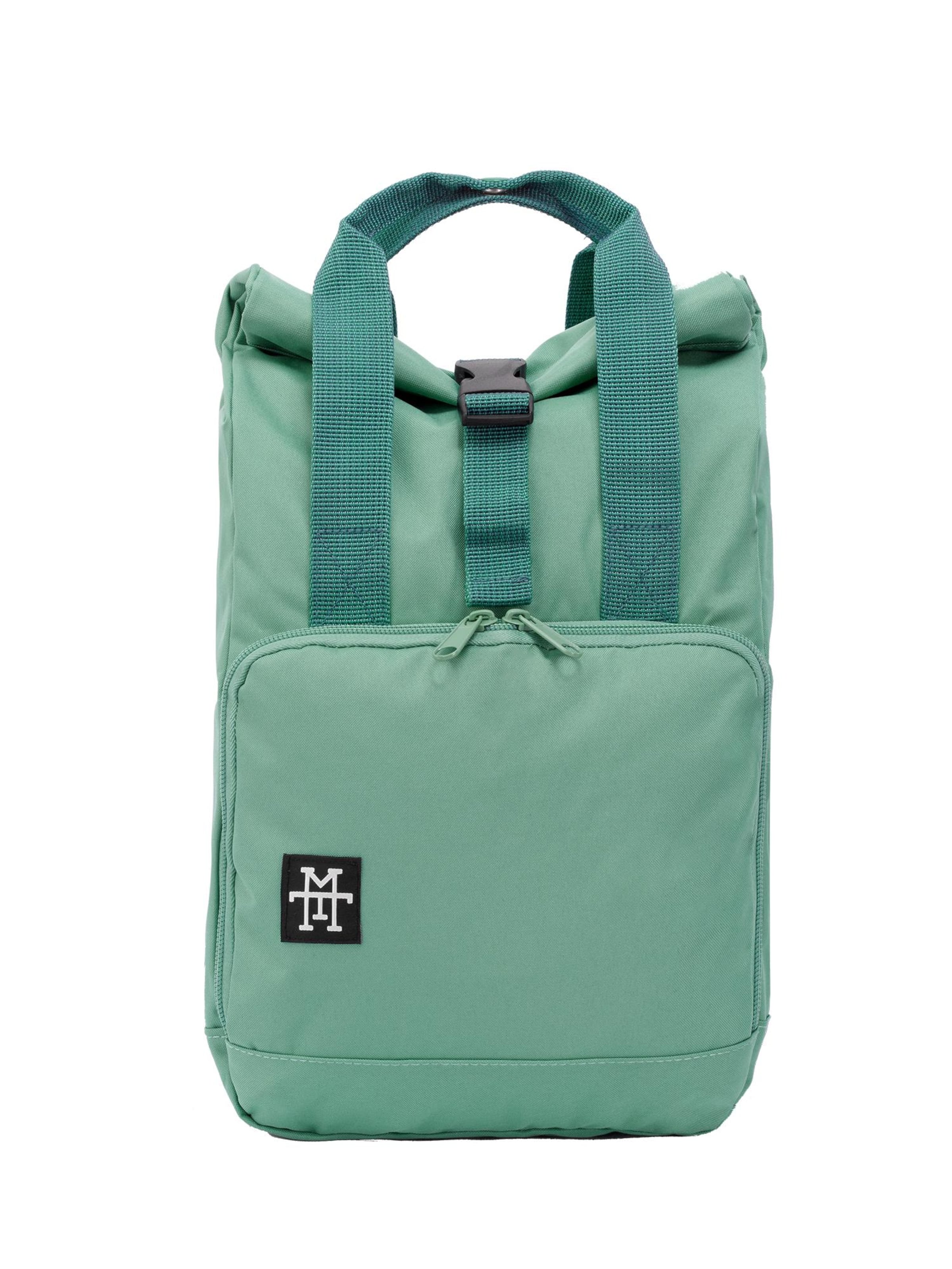 Manufaktur13 Backpack 'Mini Roll-Top DayPack' in Green: front