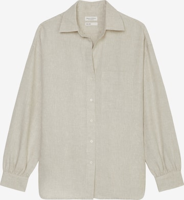 Marc O'Polo Blouse in Beige: front