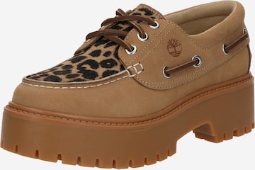 Scarpa stringata 'STONE STREET' di TIMBERLAND in beige: frontale