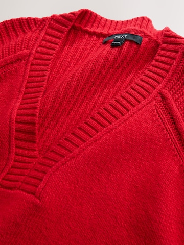 raudona Next Megztinis