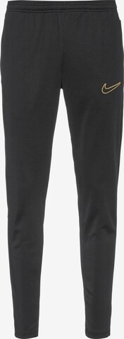 NIKE Slim fit Workout Pants 'Academy 23' in Black: front