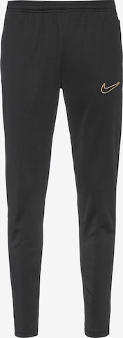 NIKE Regular Workout Pants 'Academy 23' in Black: front