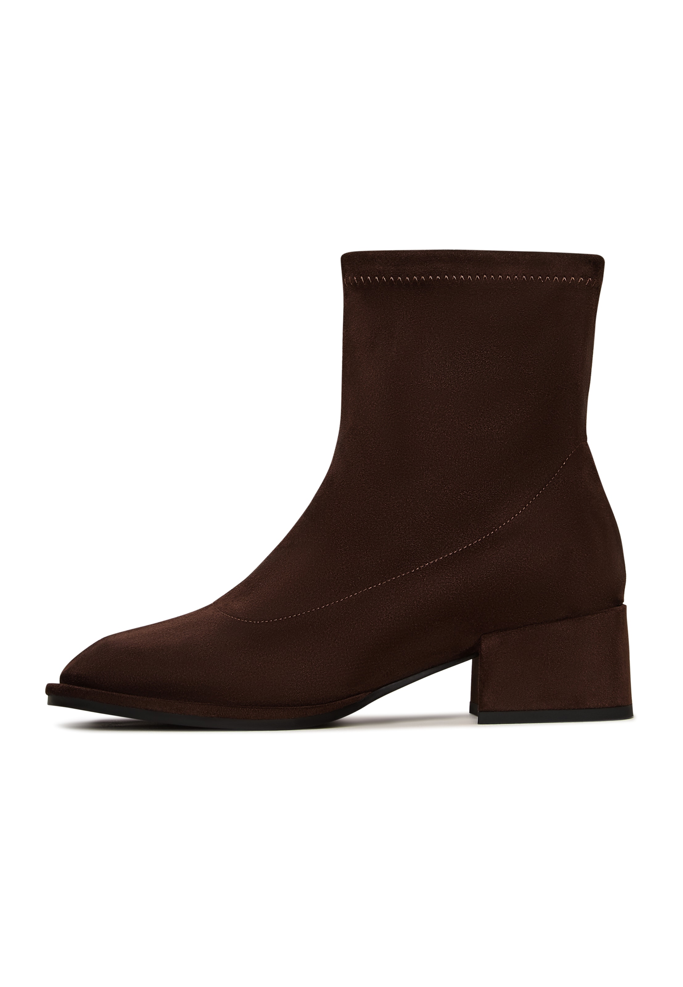 CESARE GASPARI Ankle Boots in Braun: Vorderseite